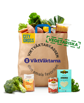 Bild som föreställer ViktVäktarnas Vegetariska Matkasse